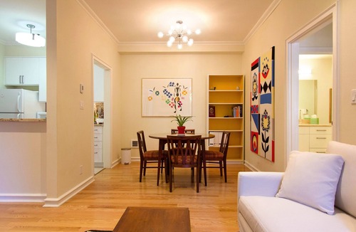 Lower Nob Hill Condo | Stylish & Central Nob Hill Condo on quiet courtyard-parking space