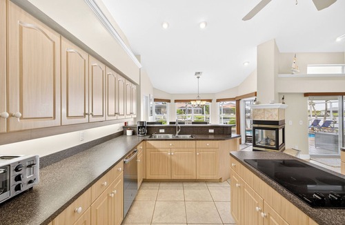 Burnt Store House | The Cape Escape! Waterfront/heated pool/hot tub/sunsets; Burnt Store Area!