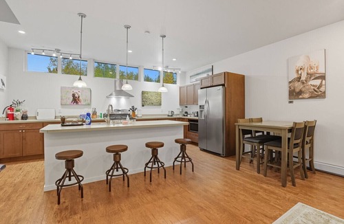 Spenard Apartment | The Forest Gallery | Creekside 3BR Retreat Near Airport & Downtown