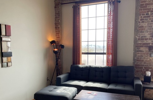 Pawtucket Apartment | The Rustic Studios Loft A in historic downtown Pawtucket