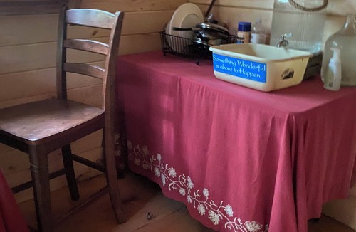 Lovell Cabin | This woods cabin is a true wilderness getaway. Get ready to commune with nature.