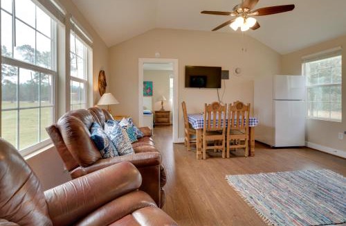 Waller House | Tranquil Plantersville Cabin: Farm Animals On-Site