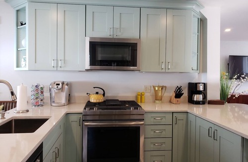 Hallowell Apartment | Two bedroom Mid Century Modern apartment in Downtown Hallowell