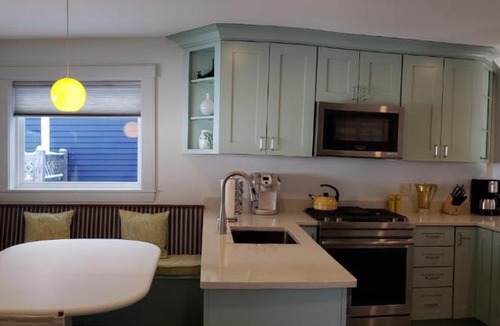 Hallowell Apartment | Two bedroom Mid Century Modern apartment in downtown Hallowell
