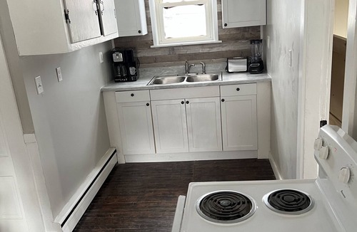 Berlin Apartment | Two BR close to ATV trails, hiking trails and ski areas, kayaking on the river.