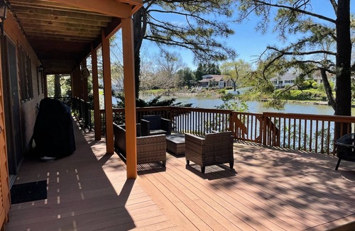 South Rehoboth House | Unique Find! Private Silver Lake Home — Walk to Beach & Town