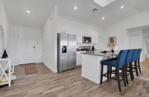 Diplomat House | Unique Home with Heated Pool and Pier, Perfect for 2 families!