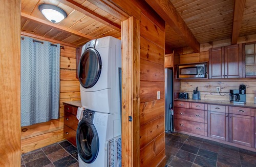 Frank Cabin | Up Here In the Mountains - Luxury Cabin in Newland with Views, Hot Tub, & Pool Table!