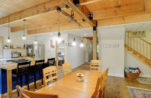 Putnam Station House | Walk to the Water! Lake George Family Getaway
