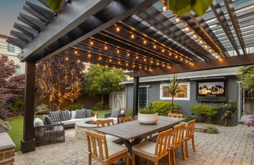Burlingame Terrace House | Walkable Luxurious Designer Home close to downtown, heart of Silicon Valley