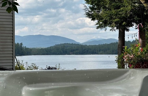 Bethel Cottage | Waterfront cottage on Songo Pond, 15 minutes to Sunday River, Hot Tub, Game Room