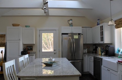 Hancock Point House | Waterfront, heated, beach 2 minutes, sunrise, waterview, pets, dock, Wharf House