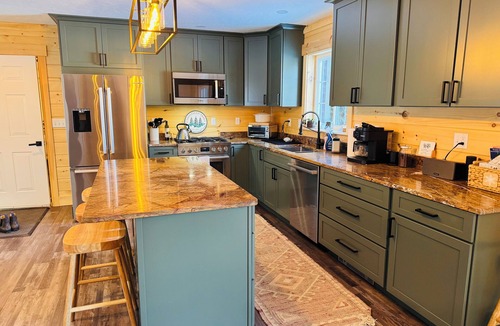 Rangeley House | Welcome to your perfect summer escape — “The Point on Dodge Pond!”