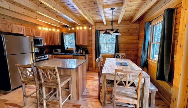65pt New Log Cabin in Private