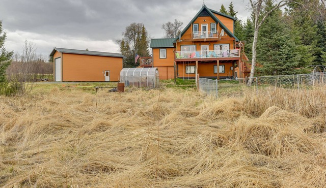 Alaska Vacation Rental w/ Deck + Mountain Views!