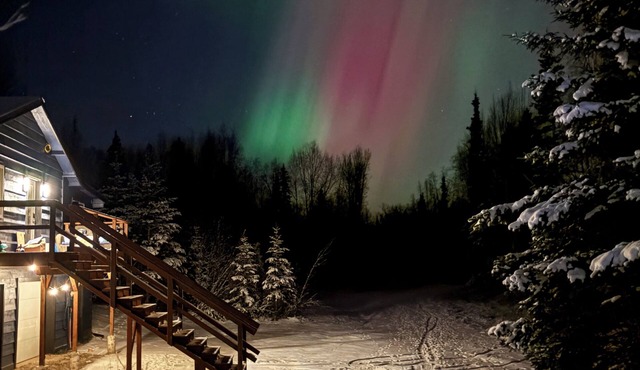 Barrel Sauna + Open Concept + Mountain Getaway = Relaxing Stay