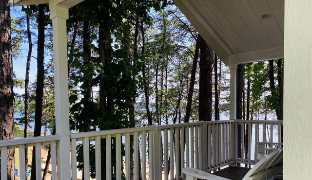Beach View Studio Cabin with Private Porch #13 at Long Cove Resort by RedAwning