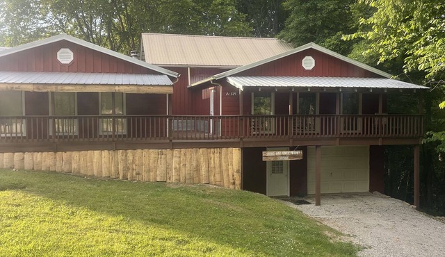 Beautiful loft cabin! in Baxter