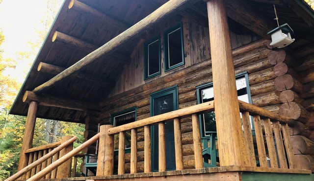 Beautiful Northern Maine Log Cabins for Hunting and Snowmobile Enthusiasts