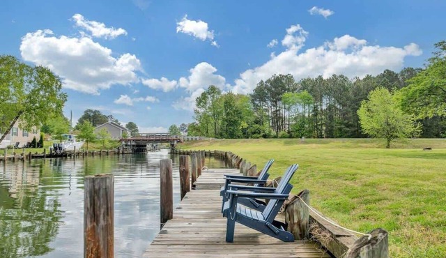 Canal Front Golf Retreat w/Dock