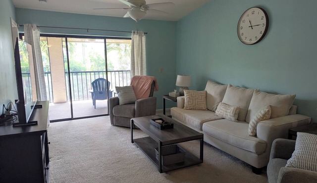 Charming/Quiet Furnished 2-bedroom, 2-bath condo in North Fort Myers