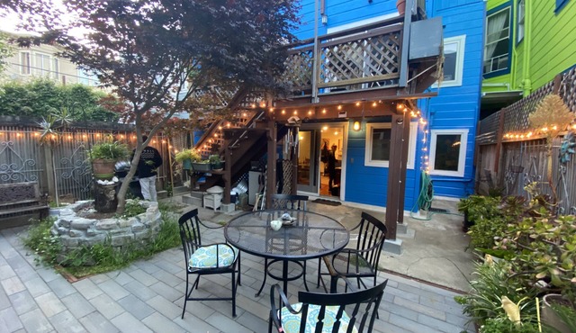 Colorful Mission District! Amazing Location! Comfortable Private Garden In-Law