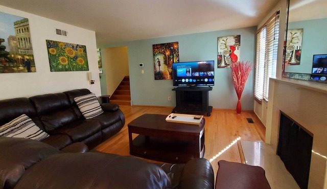 Comfy Furnished 3B/2B House in Central Redwood City