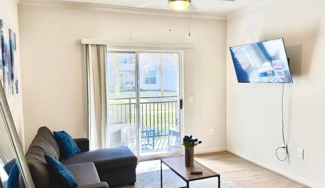 Cozy-King Bed Apt in peaceful Spring-Woodlands