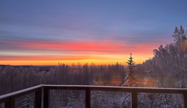 Denali Escape – Secluded 2BR Cabin w/Panoramic Views 2Hrs Drive to Denali