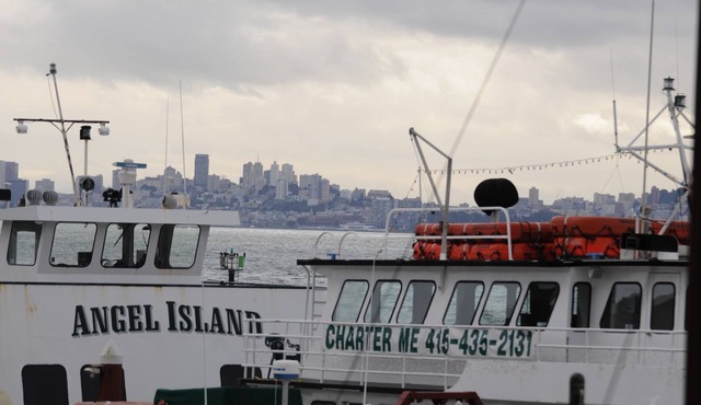 Downtown next to SF ferry