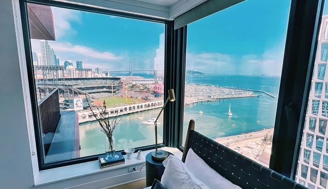 DREAM Condo in SF~𝐌𝐨𝐬𝐭 𝐢𝐜𝐨𝐧𝐢𝐜 𝐖𝐚𝐭𝐞𝐫𝐟𝐫𝐨𝐧𝐭 & 𝐂𝐢𝐭𝐲 𝐕𝐢𝐞𝐰