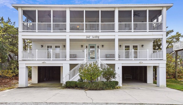 Exceptional vacation home located just steps from the beach front in beautiful family friendly South Bethany!