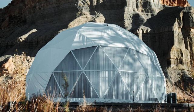 Experience Luxury Underneath the Stars: Geodesic Dome Near Capitol Reef National Park, UT