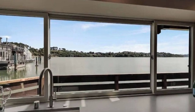 Floating condo 'C' on Sausalito's Richardson Bay