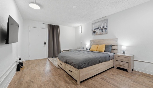 Functional studio with upgraded interiors in Austin
