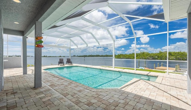 Heaven Found! Stunning River Views & Pool - Villa Island Sunset - Roelens Vacations