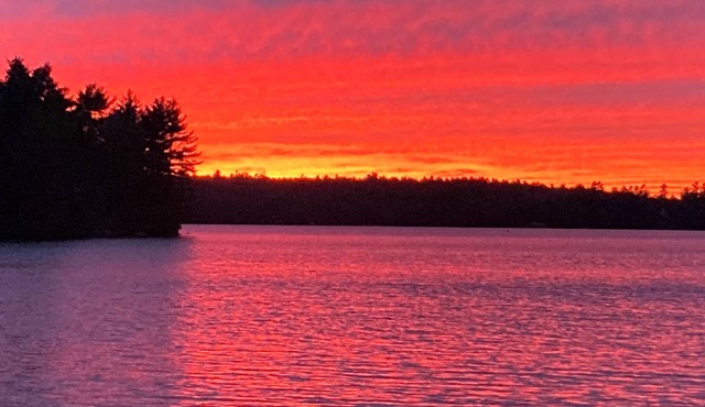 Historic , cozy 2 bedroom original cabin at the waters edge in Franklin ME
