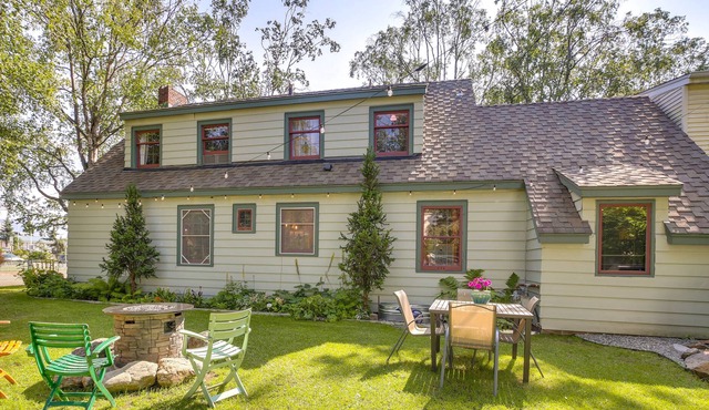 Historic Home w/ Gardens in Downtown Anchorage