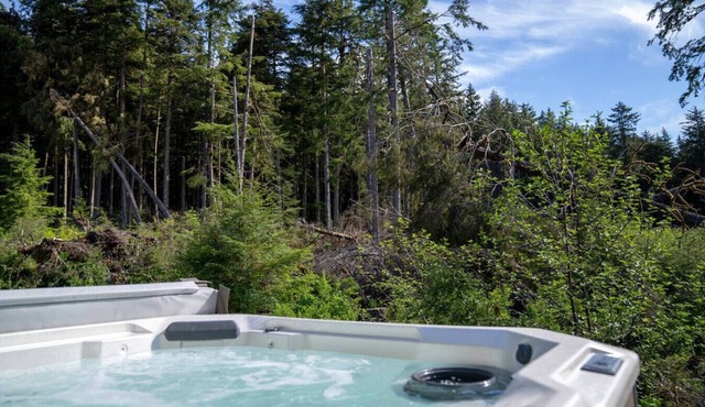 Hot tub, deck, fireplace, & more!