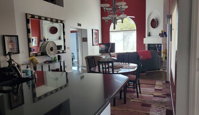 House with great open spaces - inside and out.
