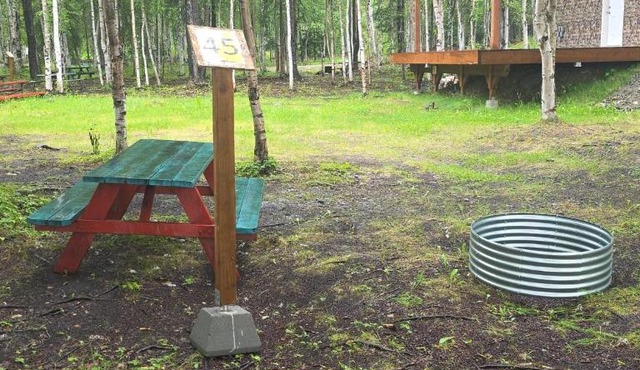 Houston Grass Station Campsite #45