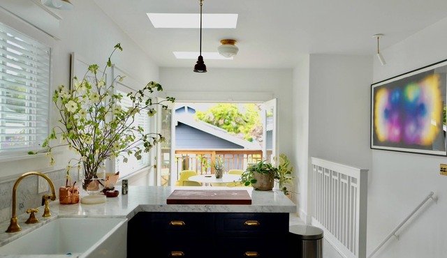 Indoor/outdoor living in luxury Temescal home