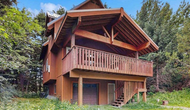 Jewel Chalet | Quiet Mine Road | Covered Deck