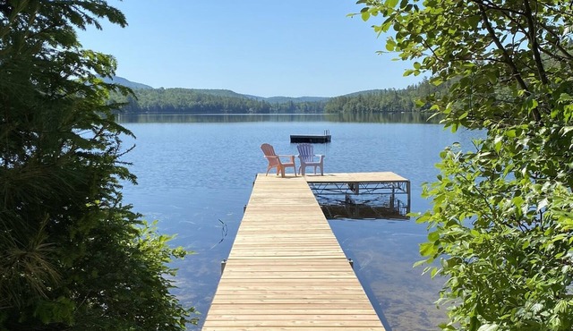 Lake front house in Bethel Maine