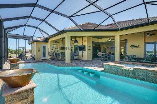 Lakefront Home w/Private Dock in Cape Coral!