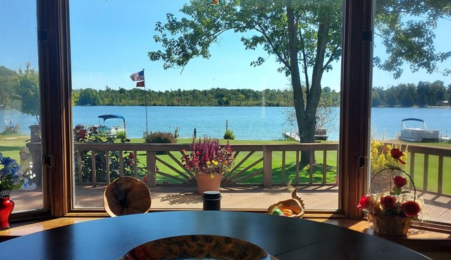 Lakehouse on Muskellunge Lake with PANORAMIC and STUNNING views.
