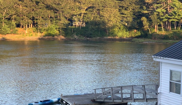 Large beautiful ocean front studio with private dock