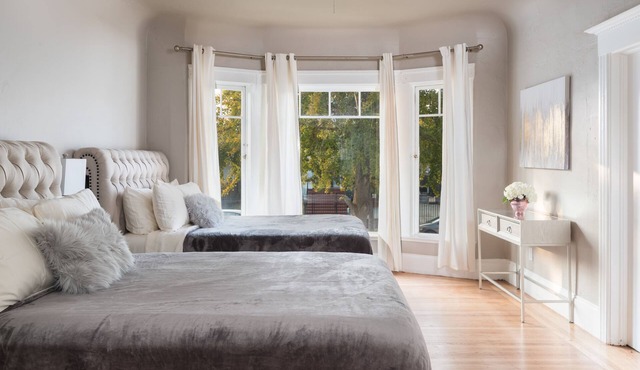 Large Victorian + Off-street gated parking + Minutes to SF!