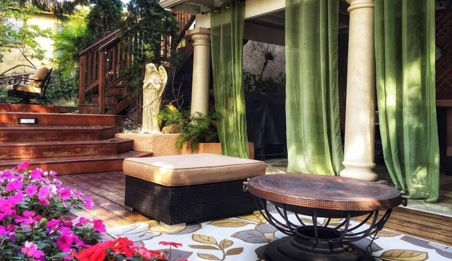 Little Paradise with sauna garden near downtown
