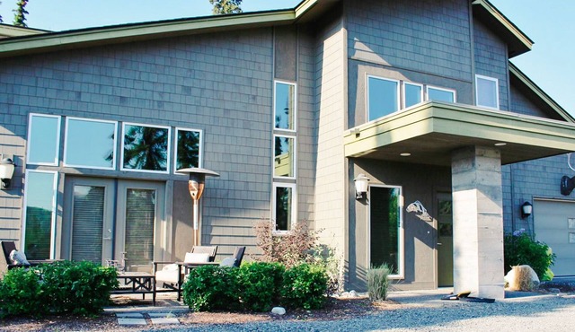 LUXURY Kenai River Estate with Private Fishing Dock located ON the KENAI River!